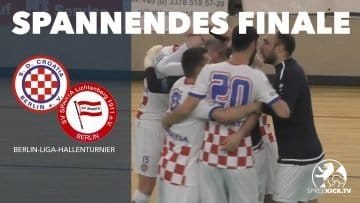 Kujundžija mit dem Schuss ins Glück | SD Croatia – Sparta Lichtenberg (Hallenturnier, Finale)