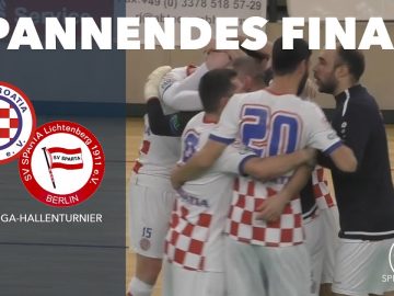 Kujundžija mit dem Schuss ins Glück | SD Croatia – Sparta Lichtenberg (Hallenturnier, Finale)