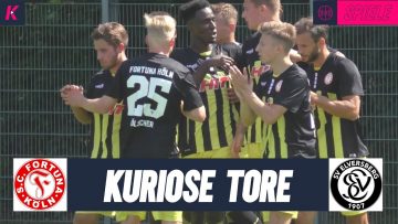Kuriose Tore | SC Fortuna Köln – SV Elversberg (Testspiel)