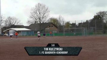 Kurioser Treffer von Tim Kuczynski (1. FC Quadrath-Ichendorf) | RHEINKICK.TV