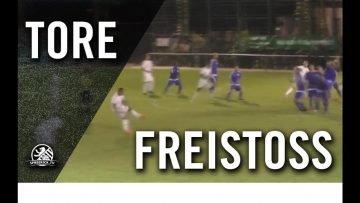 Lattenkracher! Tor von Thiago Rockenbach da Silva (Tennis Borussia Berlin)