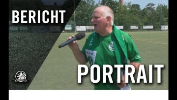 Lautstark und voller Leidenschaft! Ronny Rothé, der singende Stadionsprecher der SF Johannisthal