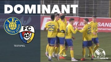 Lok und Grimma liefern 8-Tore-Spektakel | 1. FC Lokomotive Leipzig – FC Grimma (Testspiel)