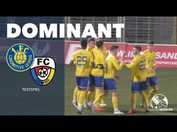 Lok und Grimma liefern 8-Tore-Spektakel | 1. FC Lokomotive Leipzig – FC Grimma (Testspiel)