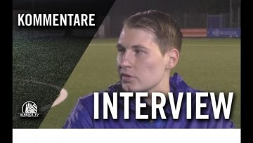 Luca Ernst von Victoria Hamburg über das Derby gegen Altona und die Saison