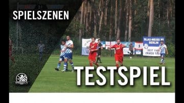 Ludwigsfelder FC – Sp. Vg. Blau-Weiß 90 (Testspiel)