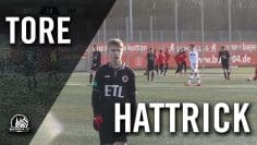 Lupenreiner Hattrick von Herdi Bernard Bukusu (Bayer 04 Leverkusen, U17 B-Junioren) | RHEINKICK.TV