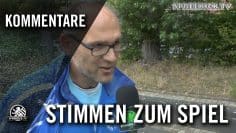 M. Adler (Blau Weiss) T. Pyrrhus (Lübars) – Stimmen zum Spiel (Blau Weiss – Lübars) | SPREEKICK.TV