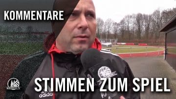M. Bäumer (Hennef 05) und U. Koschinat (Fortuna Köln) – Die Stimmen zum Spiel