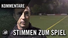 M. Schweikhard (Trainer SC Fortuna Köln) und B. Arndt (Trainer FV Wiehl) – Die Stimmen zum Spiel