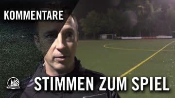 M. Schweikhard (Trainer SC Fortuna Köln) und B. Arndt (Trainer FV Wiehl) – Die Stimmen zum Spiel