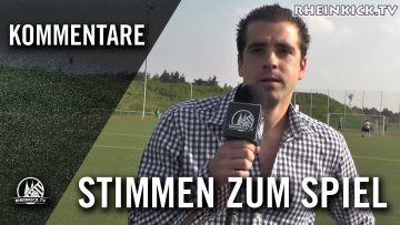 Marc Kollatz (SC Rondorf) und Florian Drab (GSV Prometheus Porz) – Die Stimmen zum Spiel