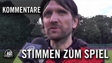 Martin Bülles (Co-Trainer 1. FC Köln, U19) und Peter Hyballa (Trainer Bayer 04, U19) – Die Stimmen
