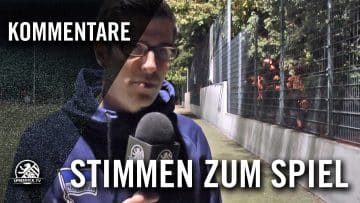 Metke (Trainer Hertha BSC) u. Hasanovic (Trainer BFC) – Stimmen (Hertha – BFC, U14) | SPREEKICK.TV