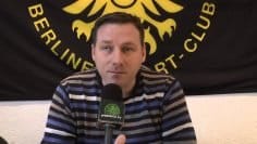 Michael Wolfs Fragestunde mit Lara Hieber (SC Borsigwalde) und Frans von der Aue (Nordberliner SC)