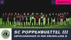 Mit Spaß zum Erfolg: Die dritte Mannschaft des SC Poppenbüttel im Aufwind
