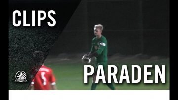 Mit vollem Einsatz! | Parade von Max Hagemoser (RB Leipzig U15)