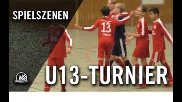 Mönchengladbach U13 – Fortuna Köln U13 (Spiel um Platz 3, Jean Lörings Gedächtnis Hallencup 2018)
