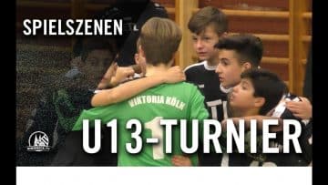MSV Duisburg U13 – FC Viktoria Köln U13 (Spiel um Platz 7, Jean Lörings Gedächtnis Hallencup 2018)