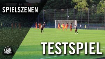 MSV Duisburg – VfB Gu?nnigfeld (Testspiel) – Spielszenen