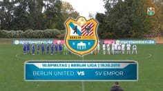 Nach zwei Tor-Geschenken – Berlin United schießt Empor weiter in die Krise!