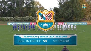 Nach zwei Tor-Geschenken – Berlin United schießt Empor weiter in die Krise!