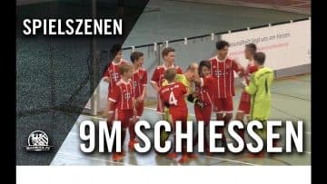 Neunmeterschießen | 1. FC Nürnberg U12 – FC Bayern München U12 (Halbfinale, 3. Hallenmasters)