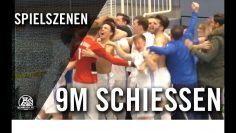 Neunmeterschießen | SV Burgaltendorf – FC Kray (Finale, Hallenmeisterschaft 2018)