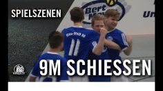 Neunmeterschießen | Wedeler TSV – Schenefeld (Halbfinale, Bert Meyer-Cup)
