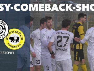 Neuzugang knipst direkt | VfR Garching – SE Freising (Testspiel)
