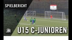 Niendorfer TSV U15 – SV Werder Bremen U15 (15. Spieltag, C-Regionalliga)