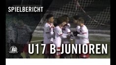 Niendorfer TSV U17 – Hamburger SV U17 (Achtelfinale, Pokal)