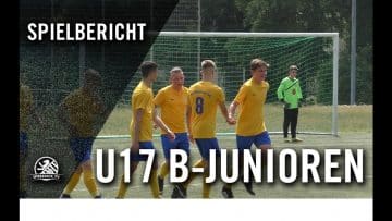 Nordberliner SC U17 – FSV Berolina Stralau U17 (Abstiegsrelegation, Landesliga, Staffel 2)