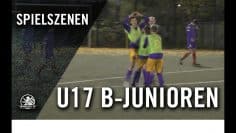 Nordberliner SC U17 – SV Tasmania Berlin U17 (3. Runde, Pokal)