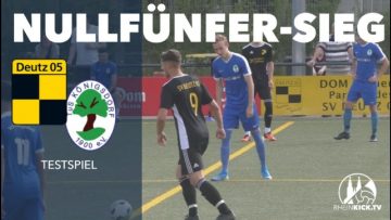 Nullfünfer-Sieg | SV Deutz 05 – TuS BW Königsdorf (Testspiel)