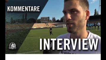 Nur Zentimeter fehlten – Sascha Jahnke (Berliner SC) über den Fast-Ausgleich in der Nachspielzeit