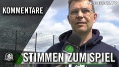 O.Tzschentke (SV Buchholz) und A.Götte (FC Internationale) – Die Stimmen zum Spiel | SPREEKICK.TV