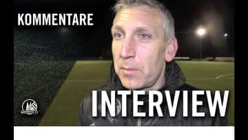 Oliver Heitmann über seine Vertragsverlängerung als Hürther Trainer