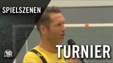 Opel Rüsselsheim – Spvgg Amöneburg (Finale, AH-Hallenturnier Eintr. Rüsselsheim 2017) – Spielszenen