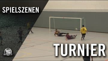 Opel Rüsselsheim – TV Hassloch (Halbfinale, AH-Hallenturnier Eintr. Rüsselsheim 2017) – Spielszenen