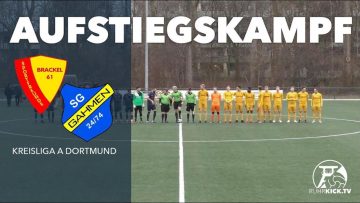 Packendes Unentschieden im Aufstiegskampf | SF Brackel 61 – SG Gahmen 24/74 (Kreisliga A Dortmund)