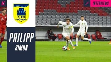 Paket von Thomas Müller und Aufstiegsziele: Düren-Kapitän Philipp Simon über das Bayern-Duell