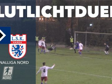 Papadopoulos-Abwehr hält die Null | Hamburger SV II – Lüneburger SK Hansa (Regionalliga Nord)