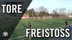 Perfekter Freistoß-Treffer von Ali Bektas (Türkischer SV Wiesbaden) | MAINKICK.TV