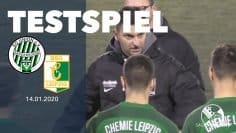 Pfostenglück bewahrt Chemie vor Niederlage | SG Union Sandersdorf – BSG Chemie Leipzig (Testspiel)
