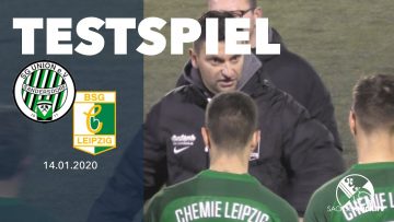 Pfostenglück bewahrt Chemie vor Niederlage | SG Union Sandersdorf – BSG Chemie Leipzig (Testspiel)