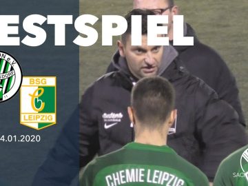 Pfostenglück bewahrt Chemie vor Niederlage | SG Union Sandersdorf – BSG Chemie Leipzig (Testspiel)