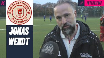 Porz-Trainer Jonas Wendt hofft auf Saisonfortsetzung