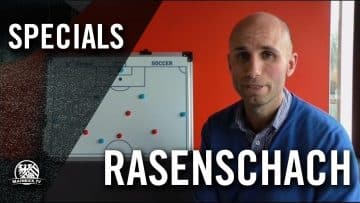 Rasenschach mit Benjamin Sachs (Chefscout SG Rot-Weiss Frankfurt) – Spieleröffnung | MAINKICK.TV
