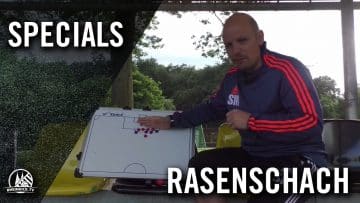 Rasenschach mit Stefan Müller (Trainer SV Schlebusch) | RHEINKICK.TV